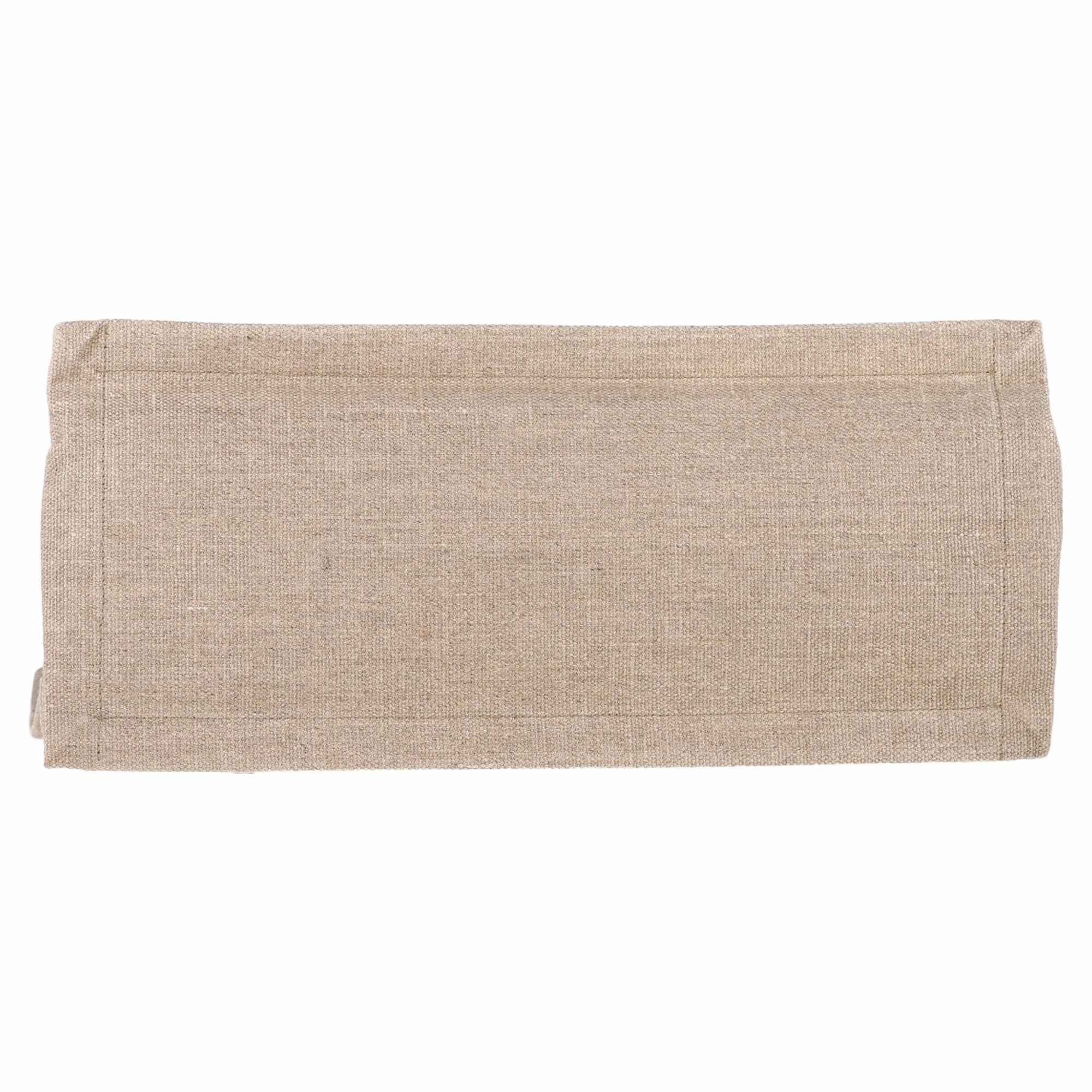 Saint Laurent Natural Rive Gauche Tote Bag in White Linen
