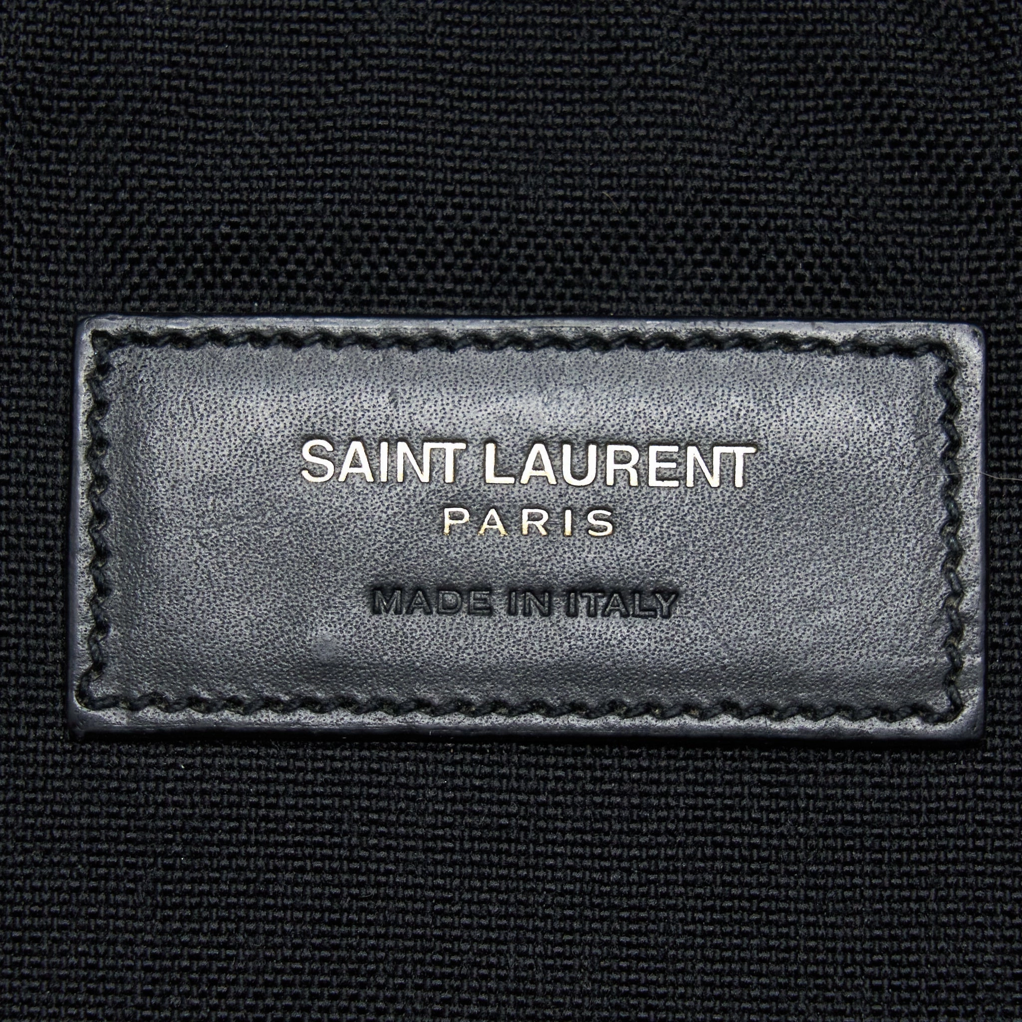 Saint Laurent/YSL City Backpack Nylon Black SHW