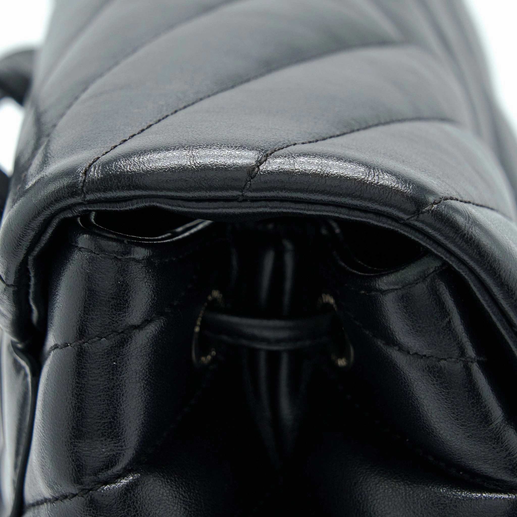 Saint Laurent/YSL Lou Lou Backpack Black SHW