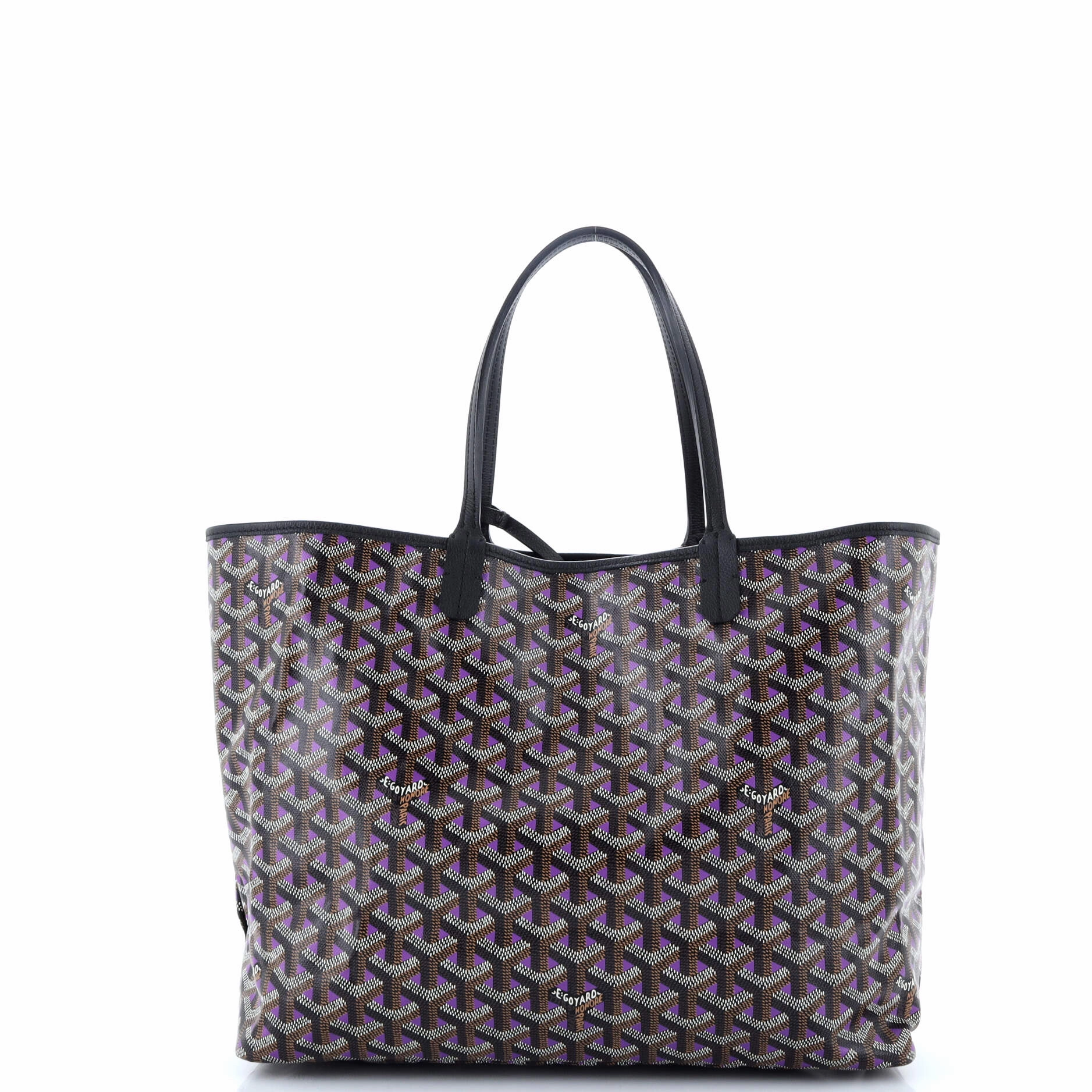Saint Louis Tote Claire Voie Coated Canvas PM