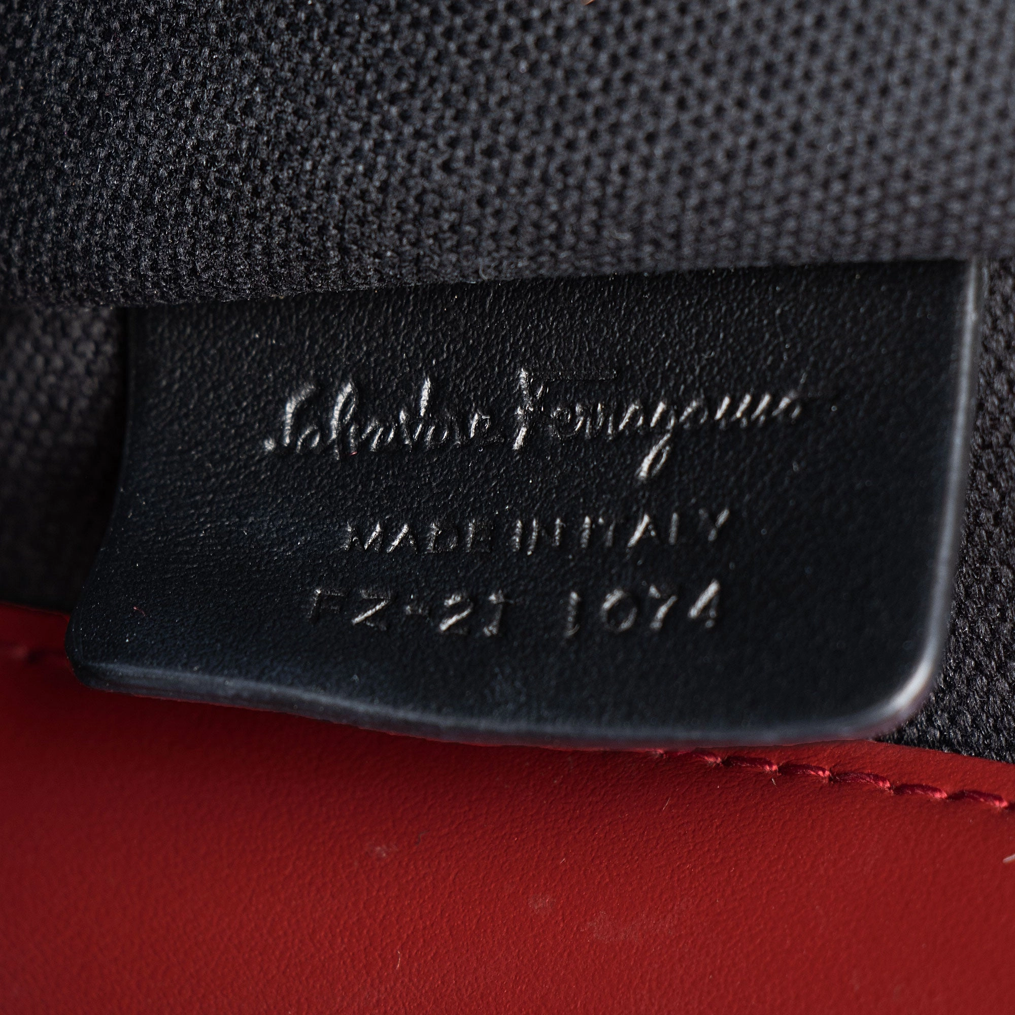 Salvatore Ferragamo Gancini Canvas Zip Tote