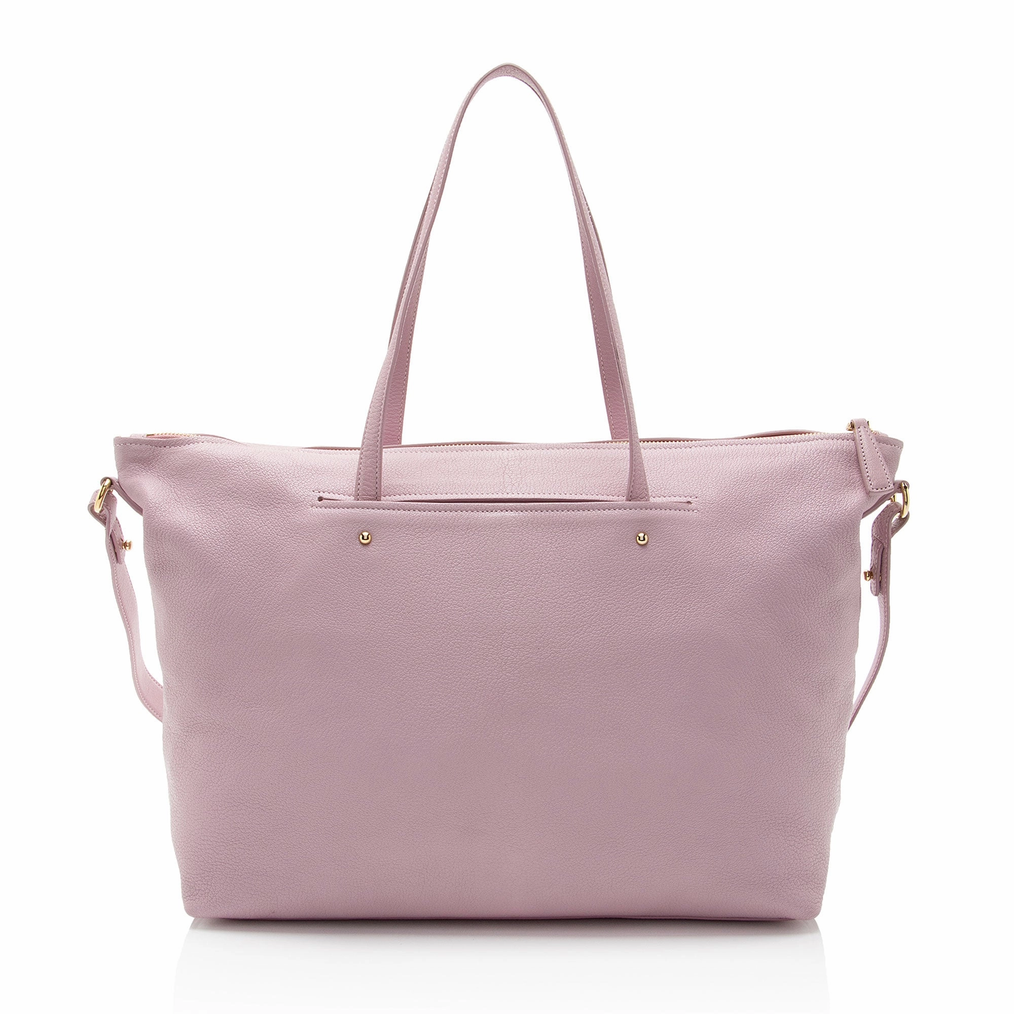 Salvatore Ferragamo Leather Mika Tote