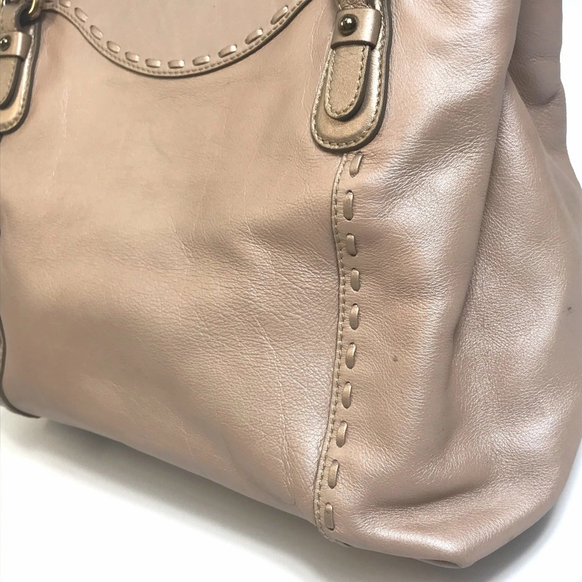Salvatore Ferragamo  Leather Tote Bag (Pre-Owned)
