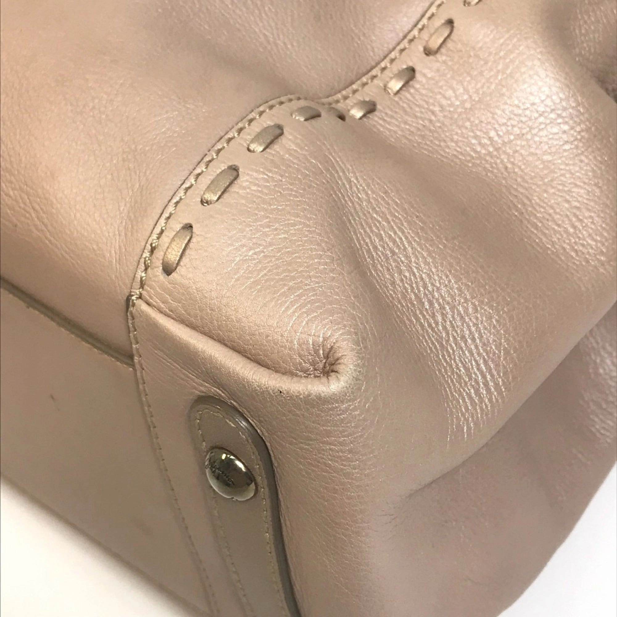 Salvatore Ferragamo  Leather Tote Bag (Pre-Owned)