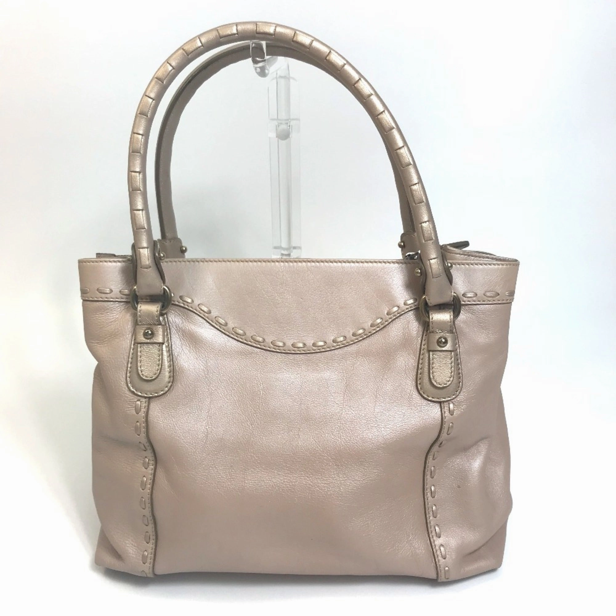 Salvatore Ferragamo  Leather Tote Bag (Pre-Owned)