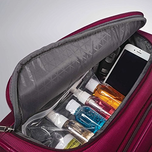 Samsonite Eco-Nu 20" Expandable Spinner Raspberry