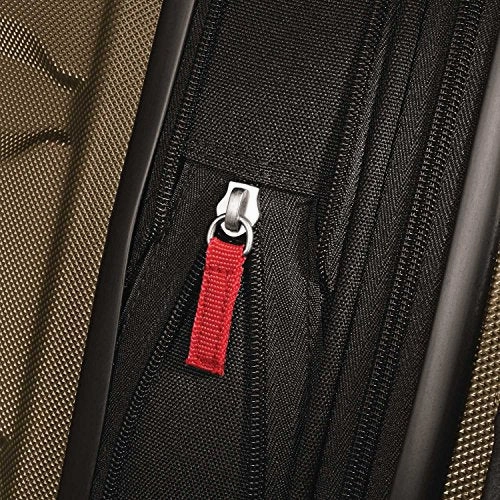 Samsonite Omni PC 2 Piece Bundle 24 and 28 Spinner With Travel Pillow (Bronze)