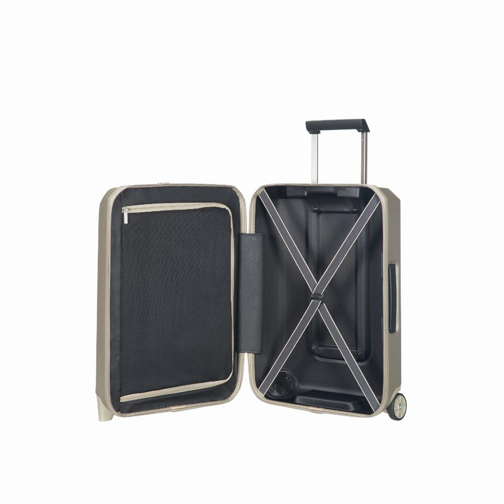 Samsonite Prodigy Spinner Ivory Gold Size 75Cm