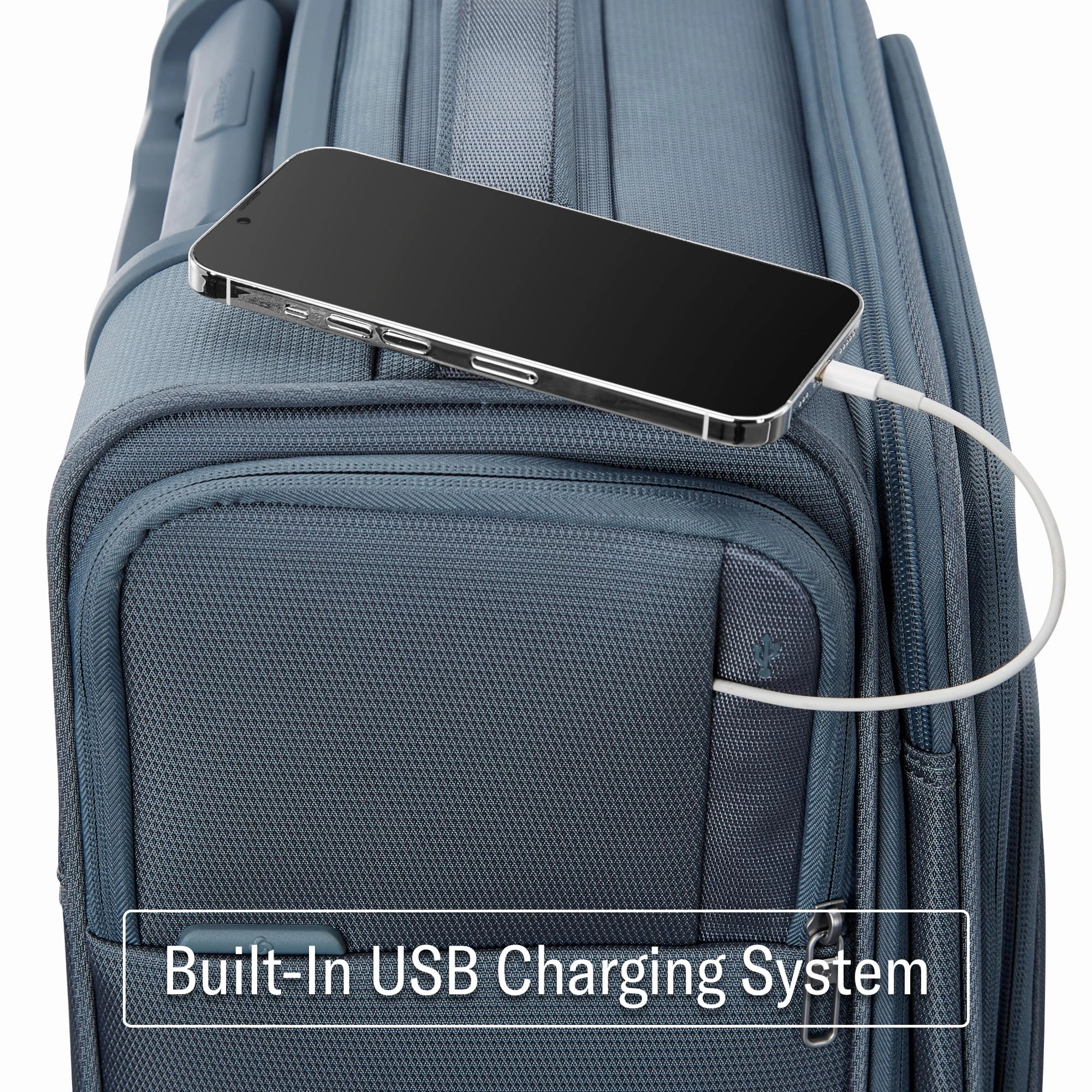 Samsonite UpLIFT Checked-Medium 25-Inch Lightweight Softside Expandable Spinner