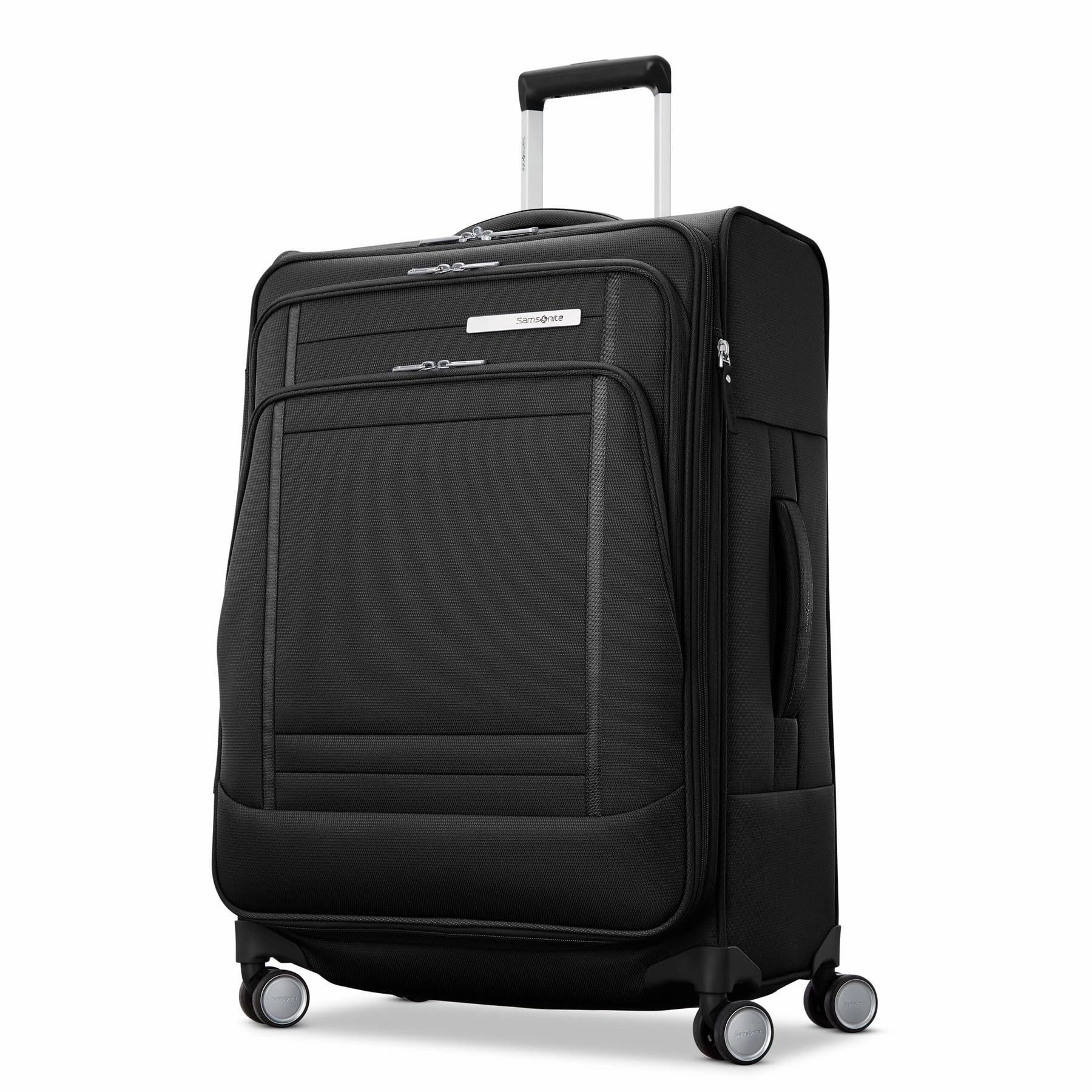 Samsonite UpLIFT Checked-Medium 25-Inch Lightweight Softside Expandable Spinner