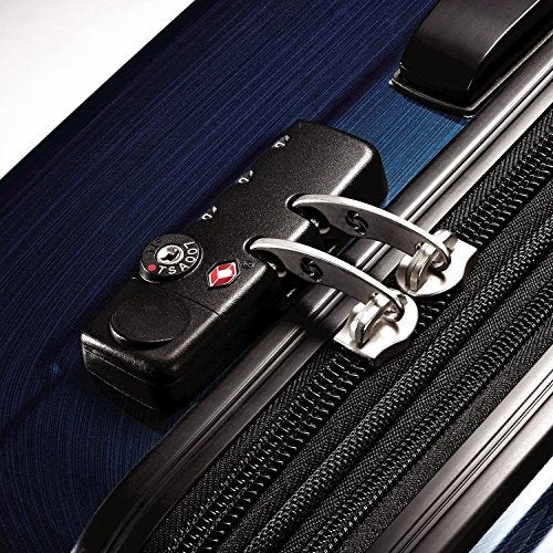 Samsonite Winfield 2 Fashion 2 Piece Set Spinner 20 and 24 With Travel Pillow (One Size, Deep Blue)