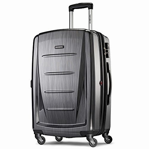 Samsonite Winfield 2 Fashion 3-Piece Spinner Set - Charcoal with Accessory Kit