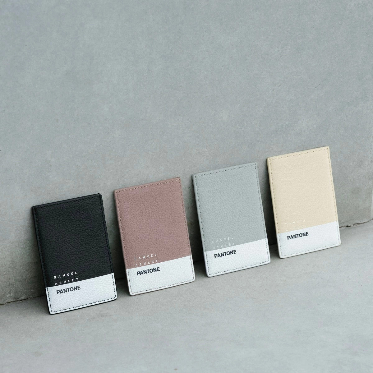 Samuel Ashley x Pantone Leather Card Holder