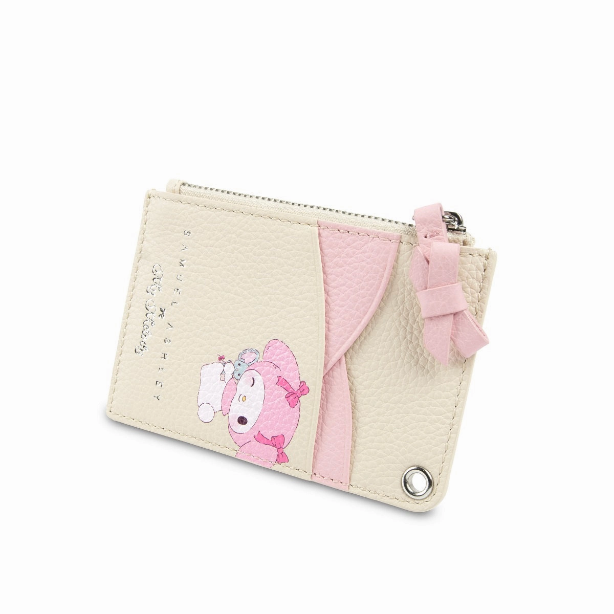 Samuel Ashley x Sanrio characters Leather ID Badge Holder