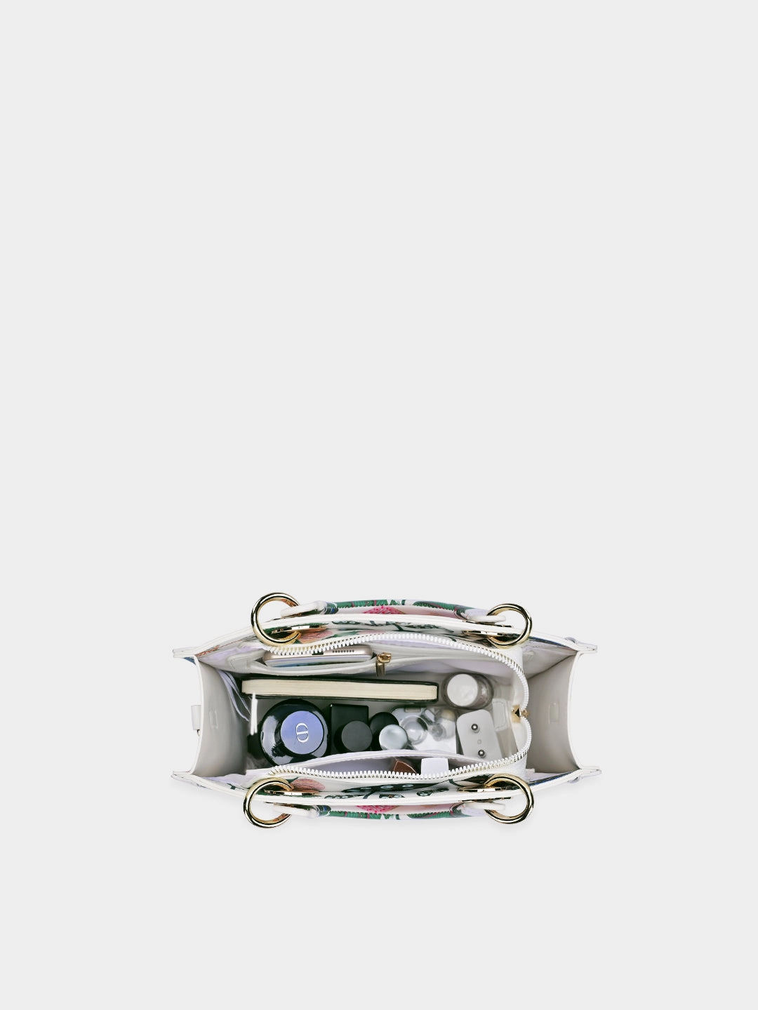 Saras Print Small Box Satchel Bag