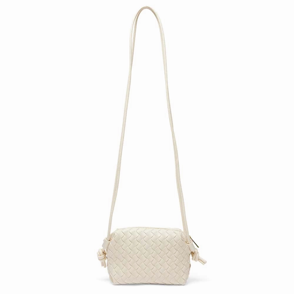 Sass Handbag in Bone Weave