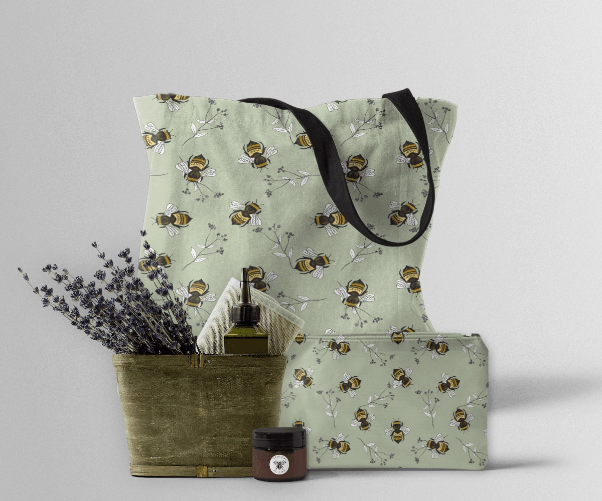 Save The Bees | Honey Bee Shopping Tote