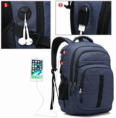 Scarleton Classic School Backpack H203419 - Navy