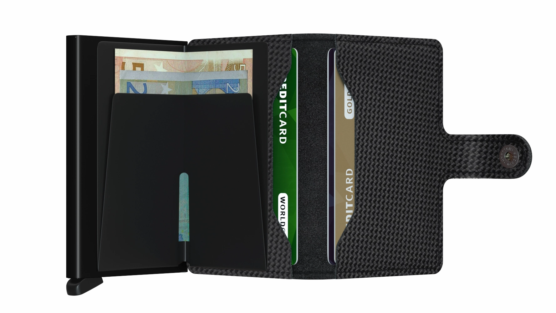 SECRID - Miniwallet Carbon