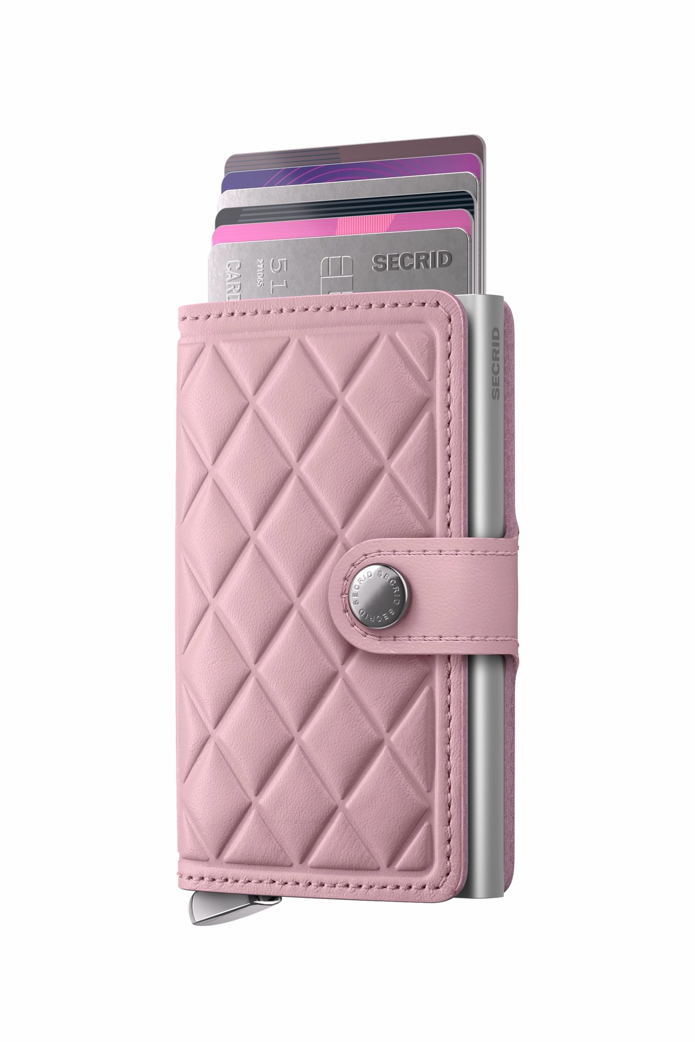 SECRID - Miniwallet Premium Embross Diamond Rose