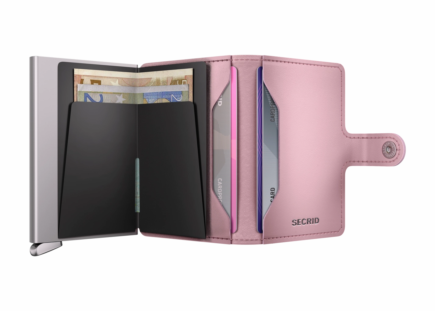 SECRID - Miniwallet Premium Embross Diamond Rose
