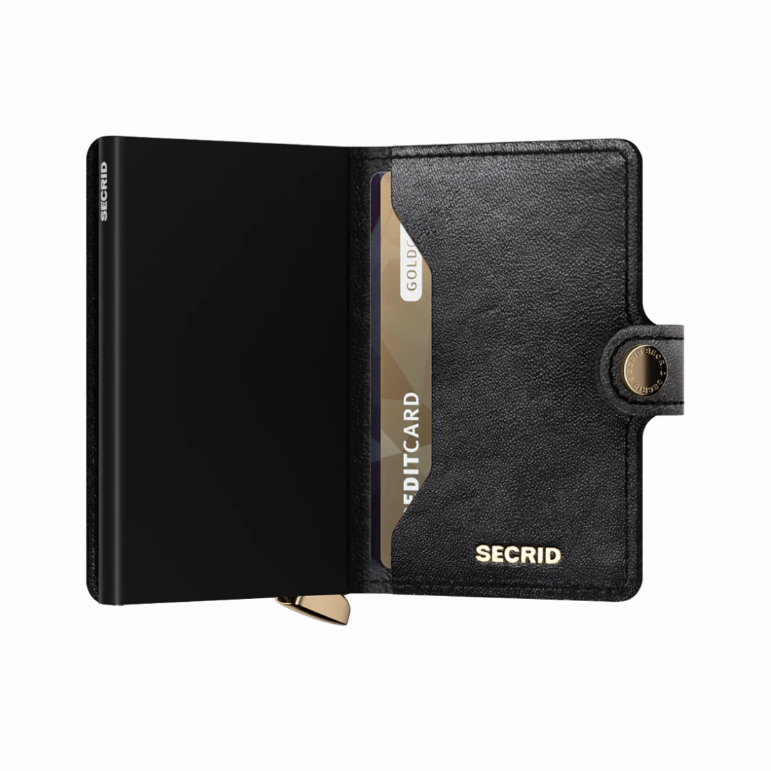 SECRID - Premium Miniwallet Emboss Diamond Black