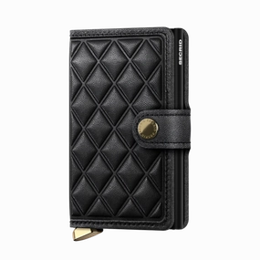 SECRID - Premium Miniwallet Emboss Diamond Black