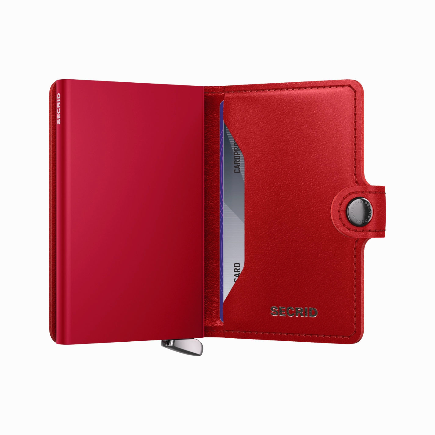 SECRID - Premium Miniwallet Emboss Diamond Red