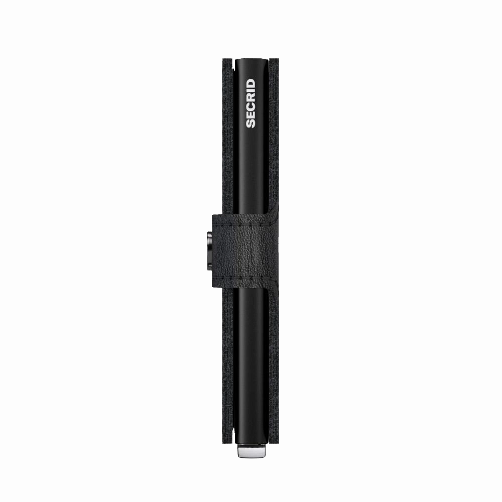 SECRID - Premium Miniwallet Emboss Lines Black