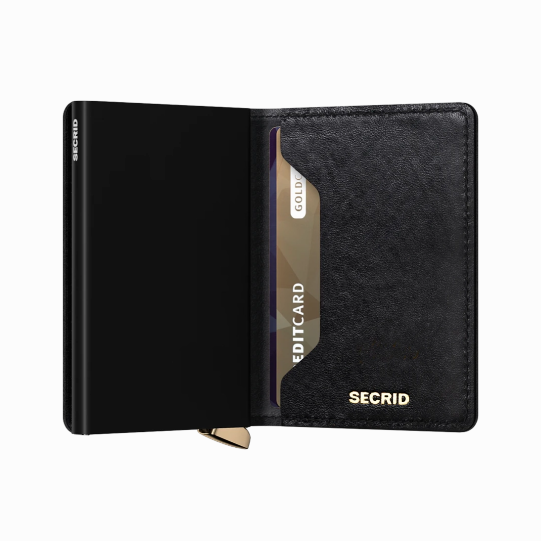 SECRID - Premium Slimwallet Emboss Diamond Black