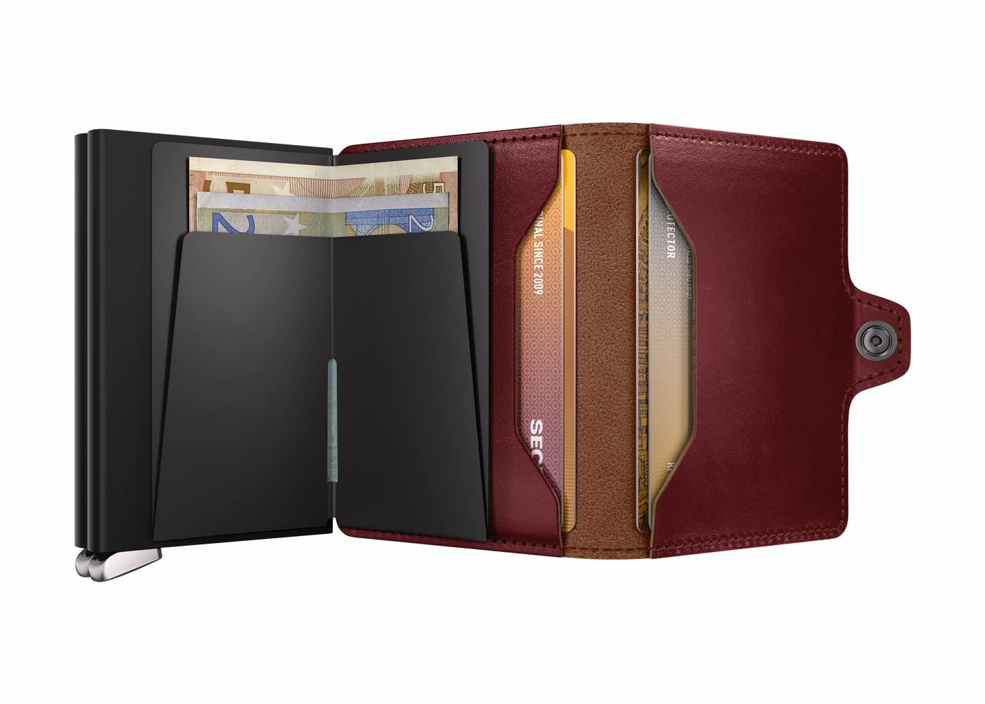 SECRID - Premium Twinwallet Basco Brown