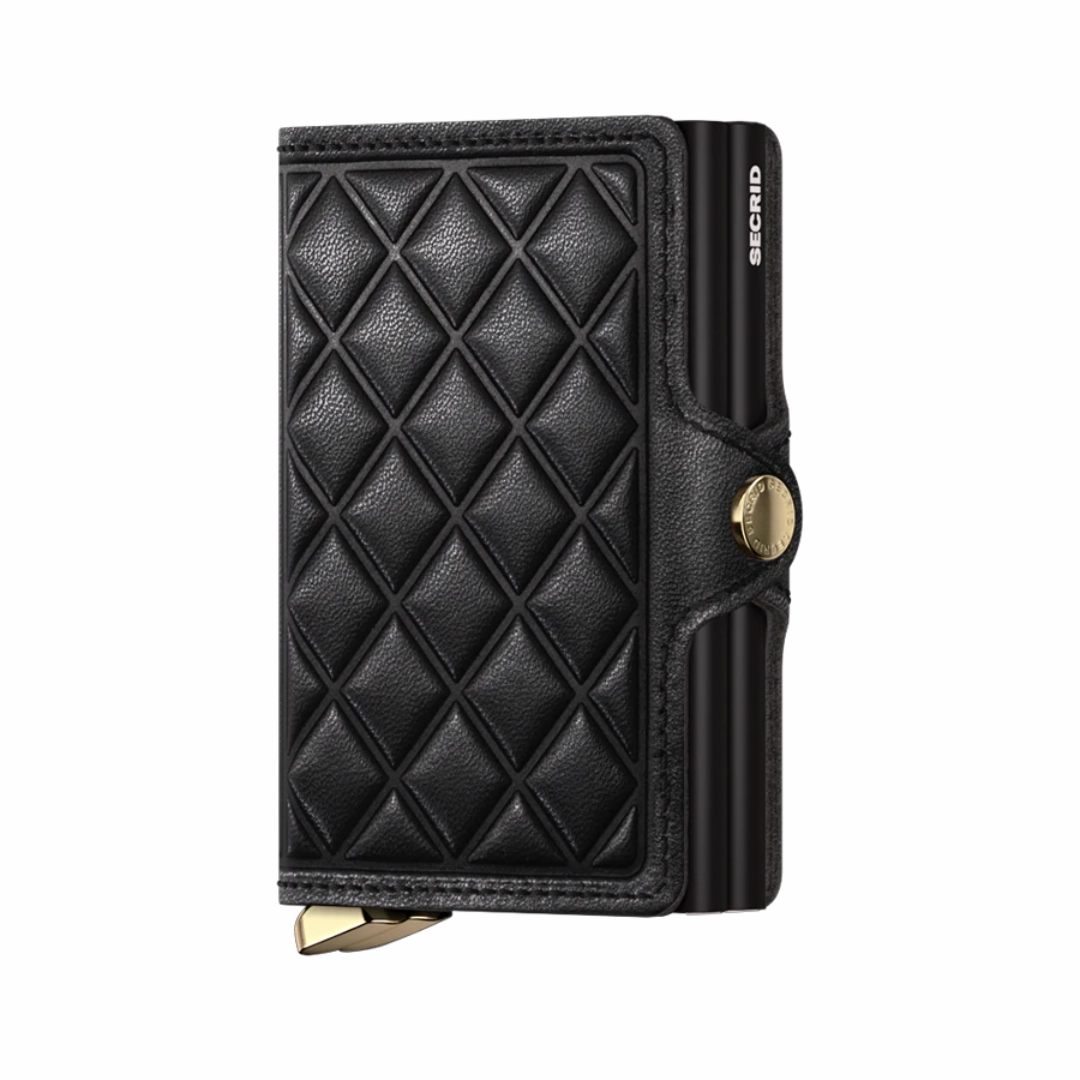 SECRID - Premium Twinwallet Emboss Diamond Black