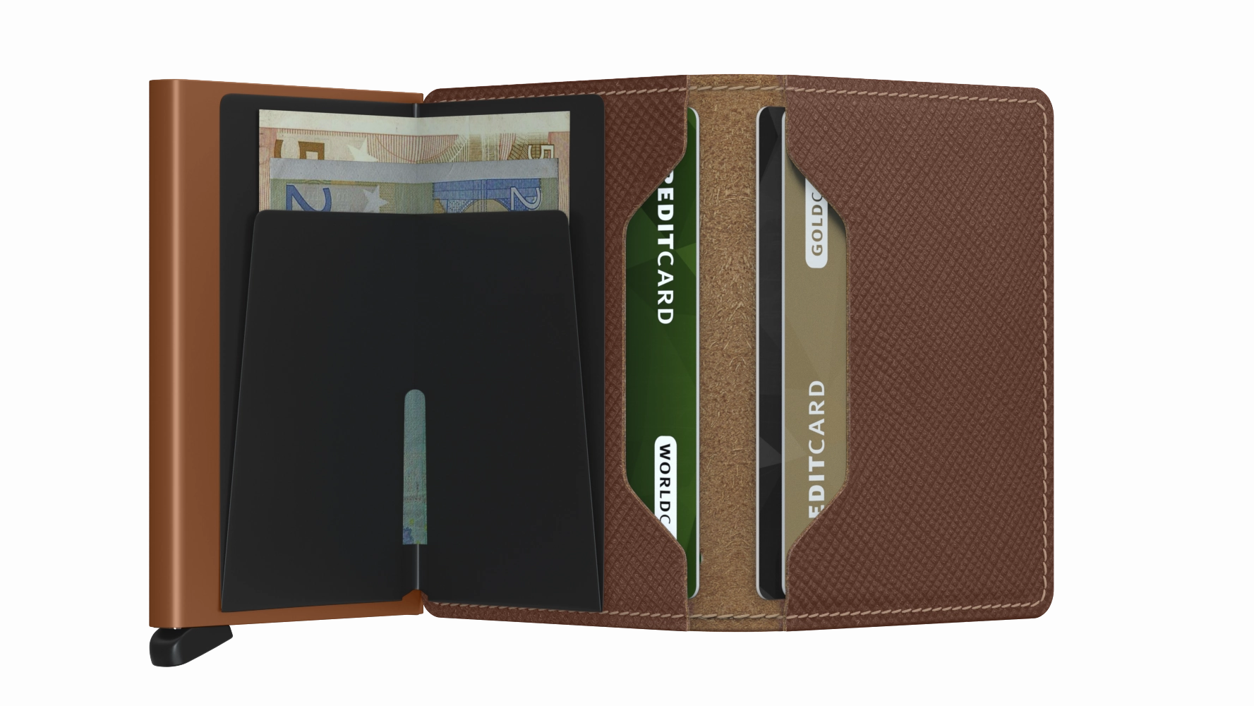 SECRID - Slimwallet Saffiano
