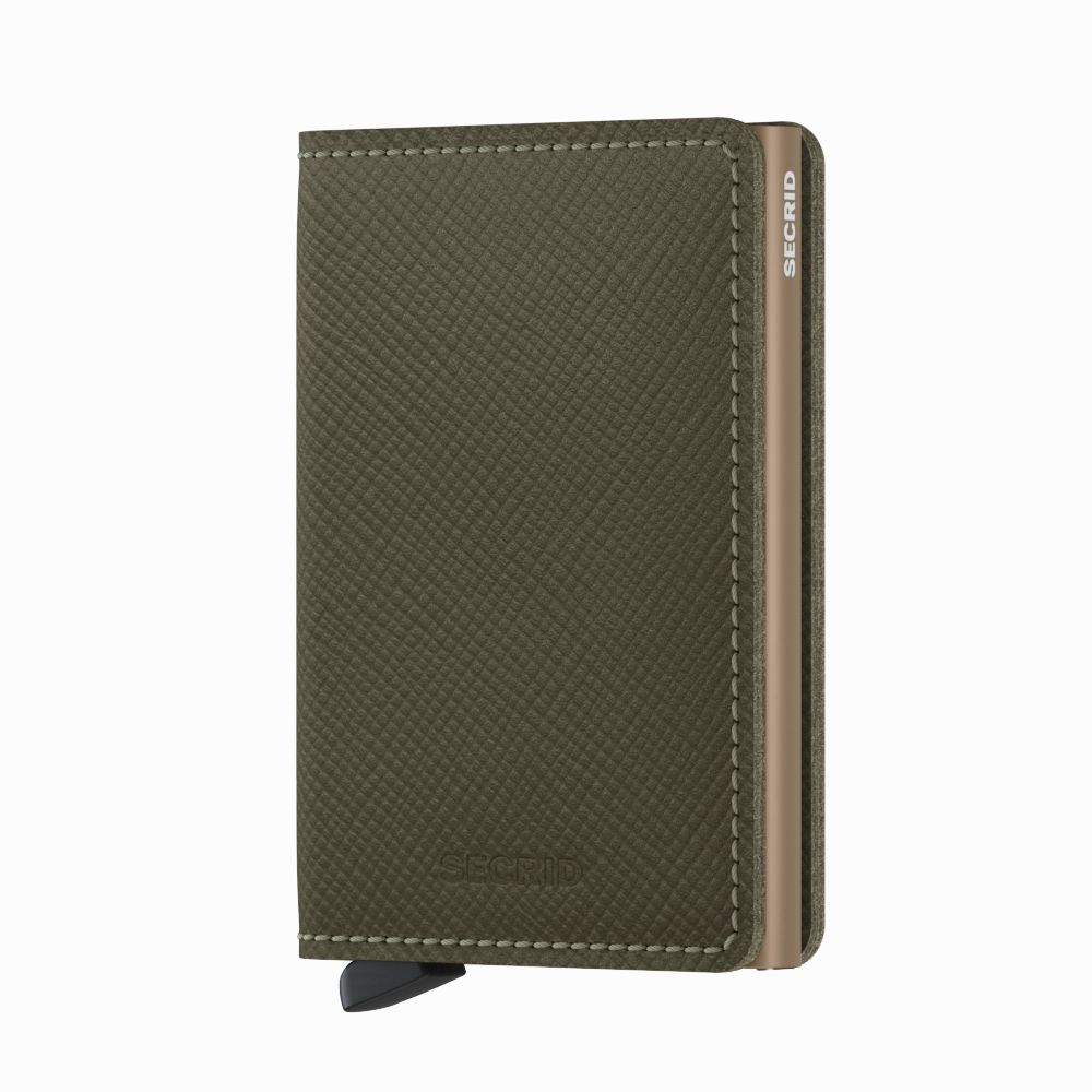 SECRID - Slimwallet Saffiano