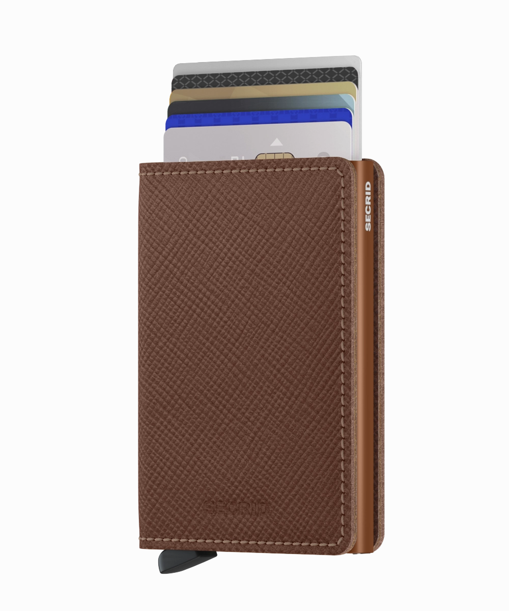 SECRID - Slimwallet Saffiano