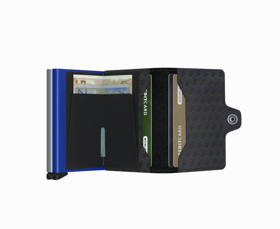 SECRID - Twinwallet Optical Titanium Blue