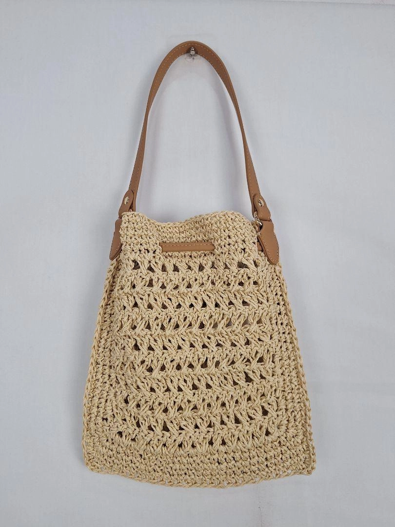 Seed Natural Crochet Shoulder Bag