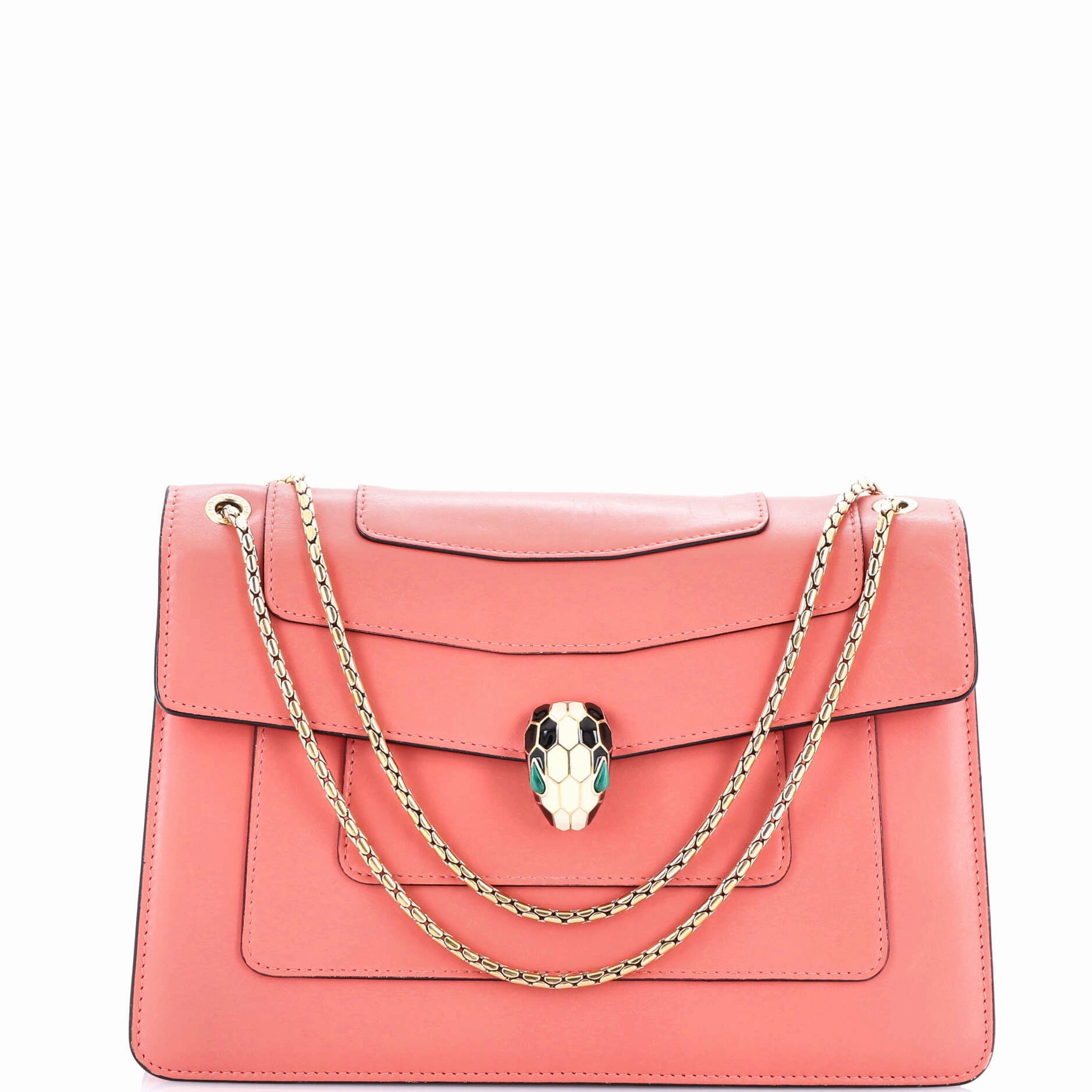 Serpenti Forever Shoulder Bag Leather Medium