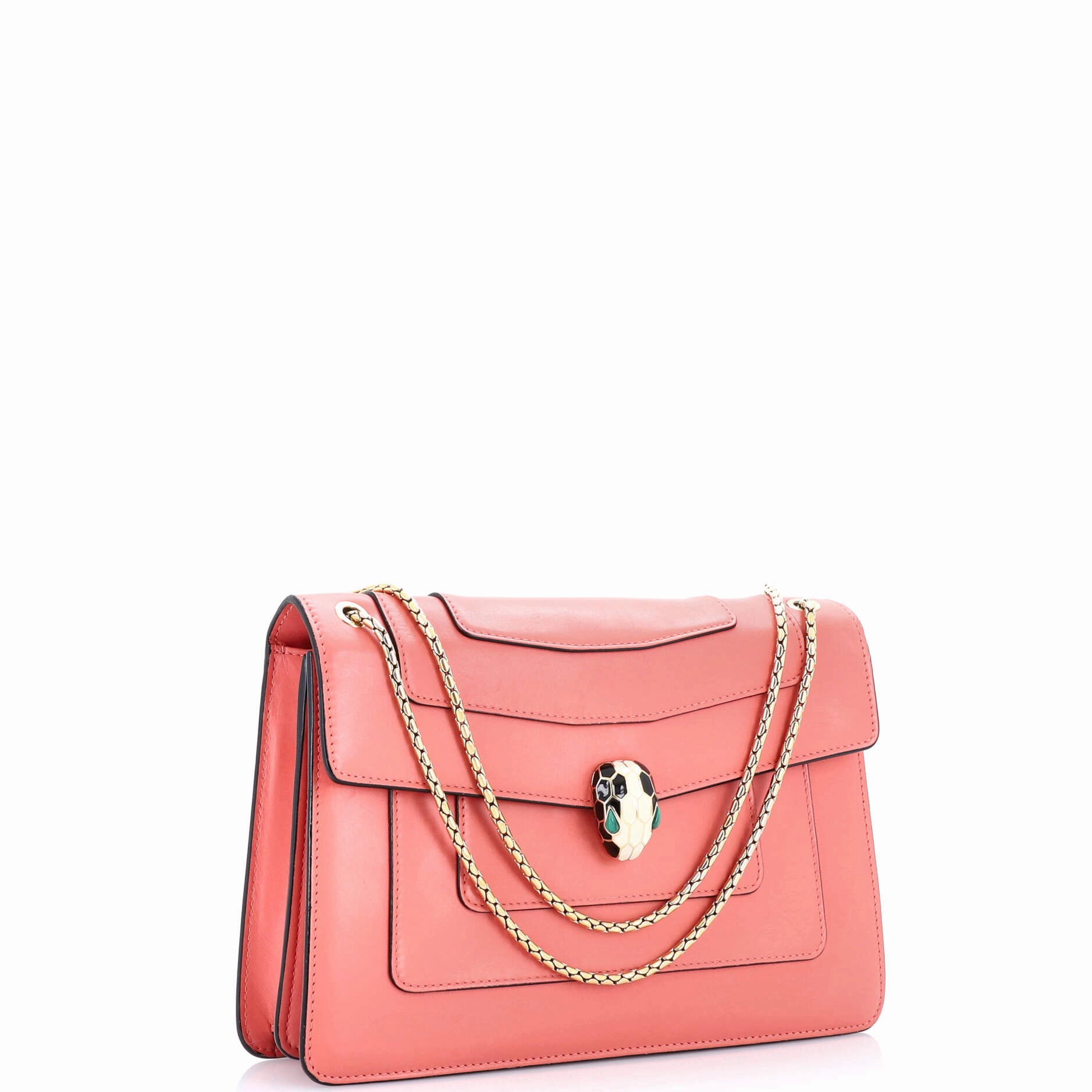 Serpenti Forever Shoulder Bag Leather Medium