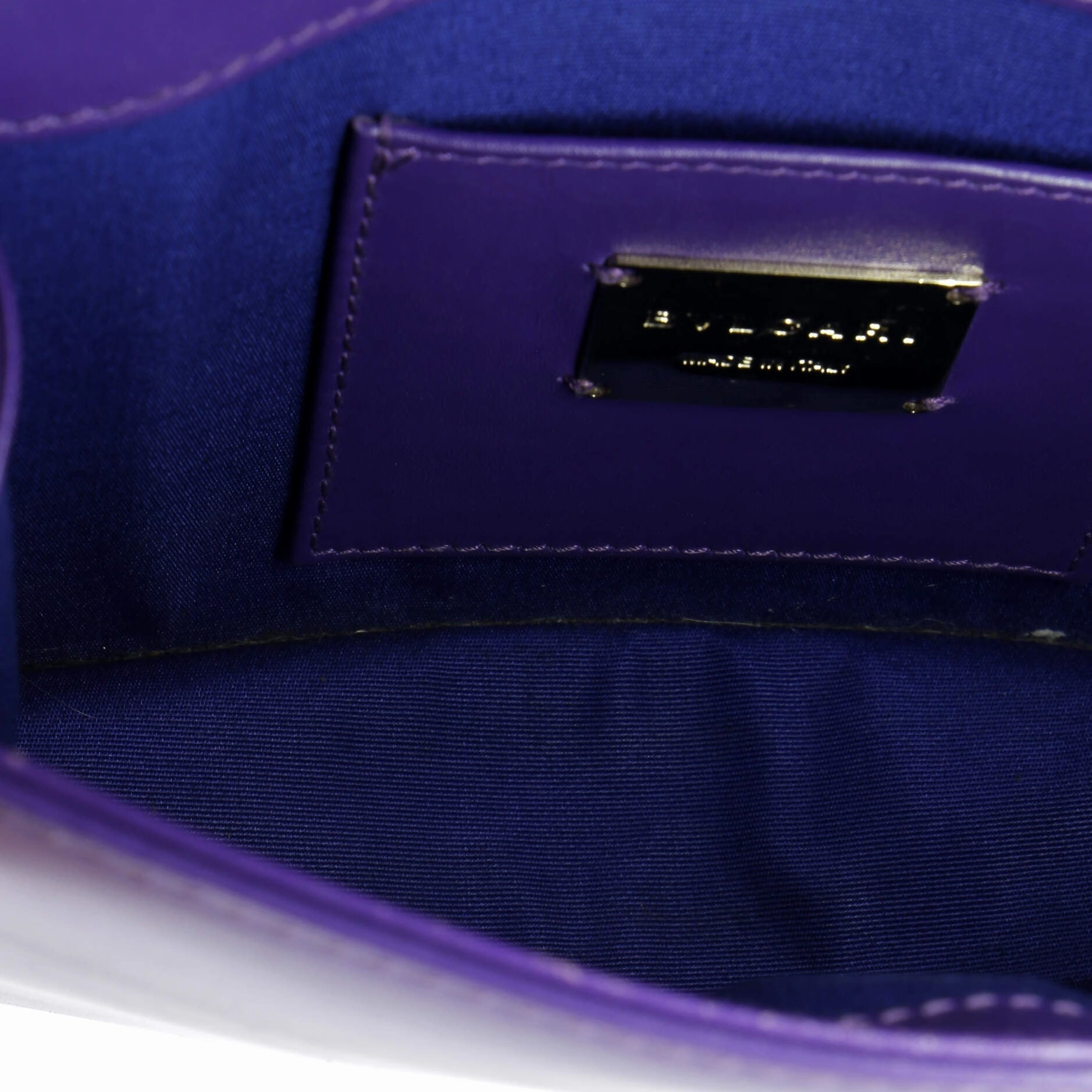 Serpenti Forever Square Shoulder Bag Leather and Stingray Small