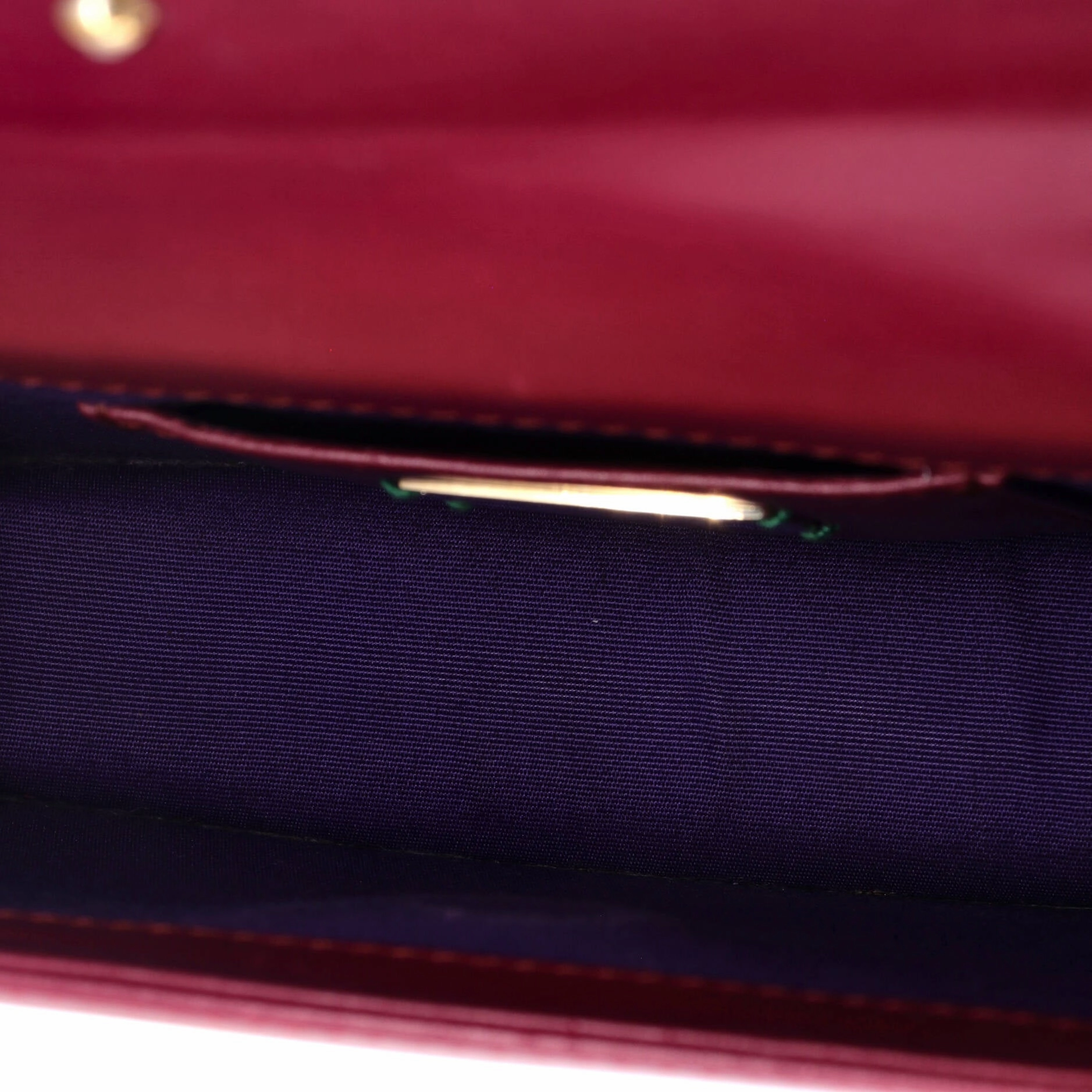 Serpenti Forever Square Shoulder Bag Leather and Stingray Small