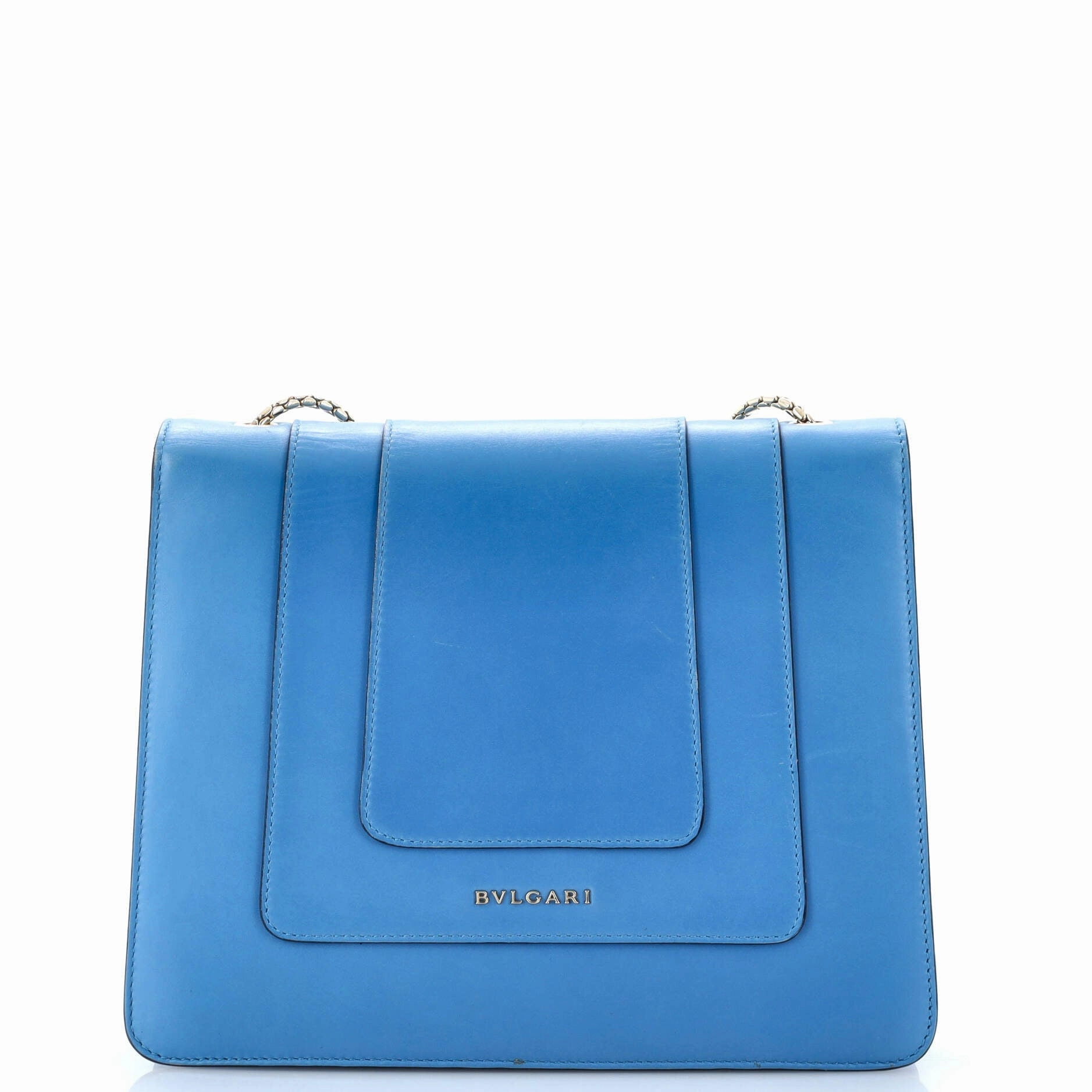 Serpenti Forever Square Shoulder Bag Leather Medium