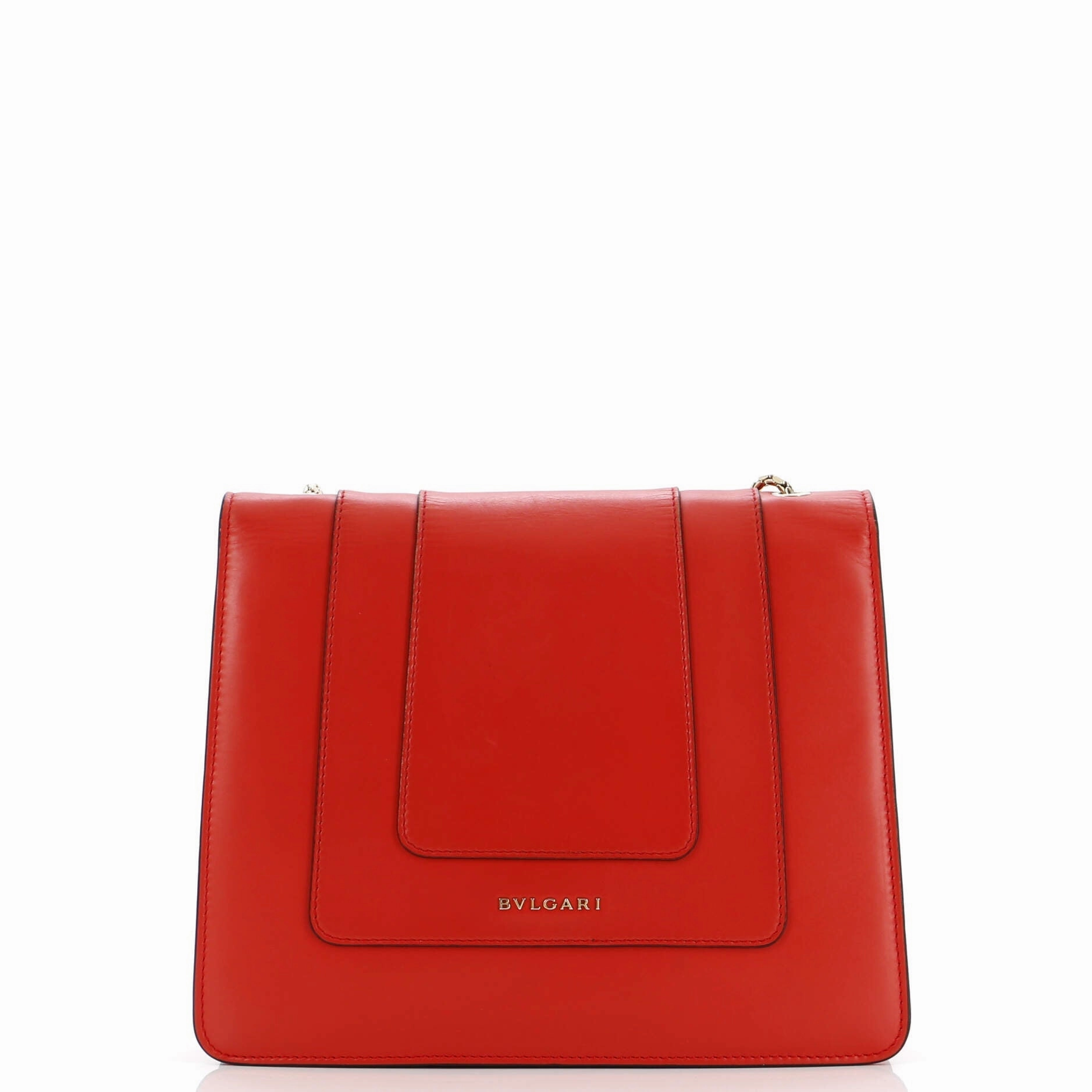 Serpenti Forever Square Shoulder Bag Leather Medium