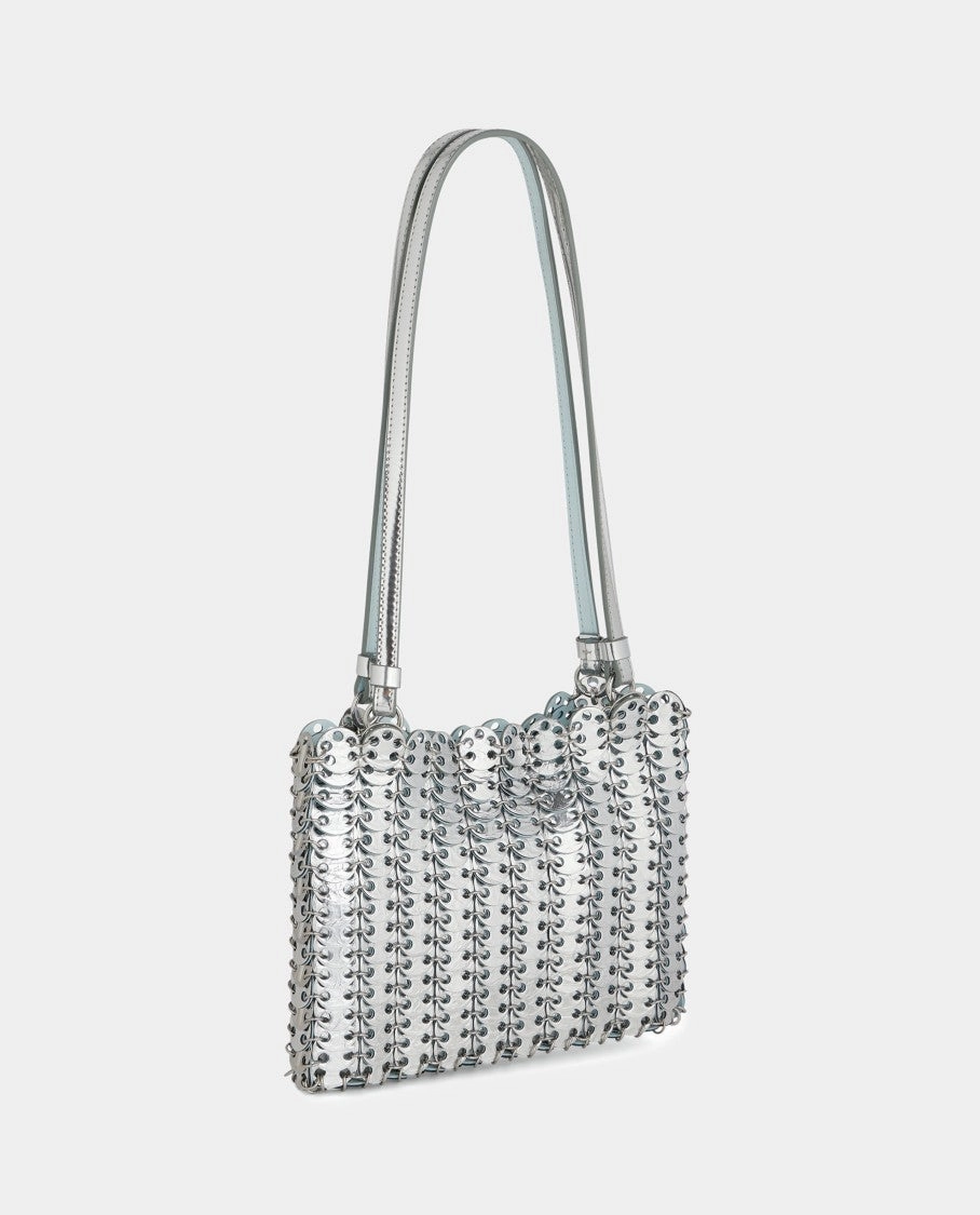 Silver Shopping Bag