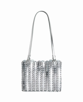 Silver Shopping Bag