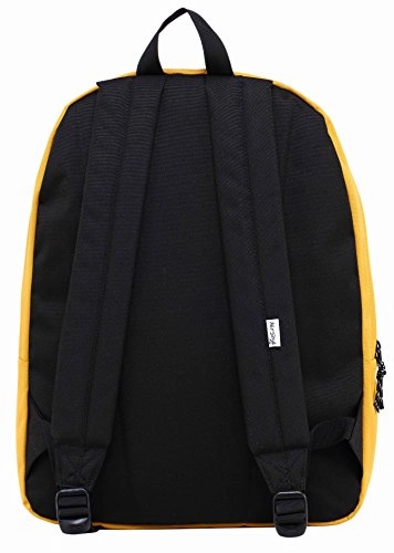 SIMPLAY Classic School Backpack Bookbag, 17"x12.5"x5", Goldenrod