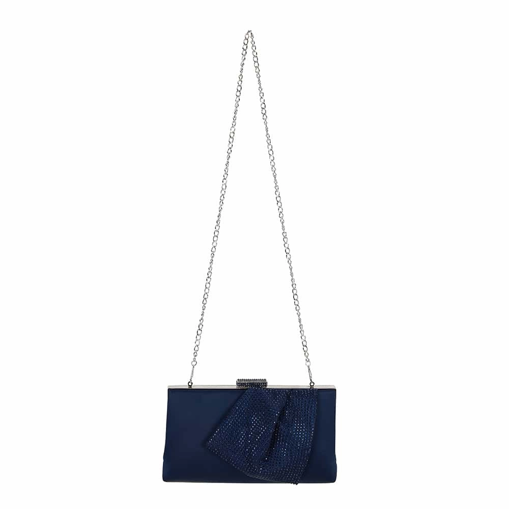 Skyla Handbag in Navy Fabric