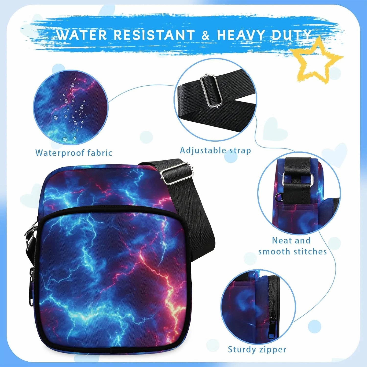 Small Crossbody Purses for Kids Age 4-12 Cute Little Messenger Bag Mini Shoulder Bag Wallet Purse for Boys Girls Travel