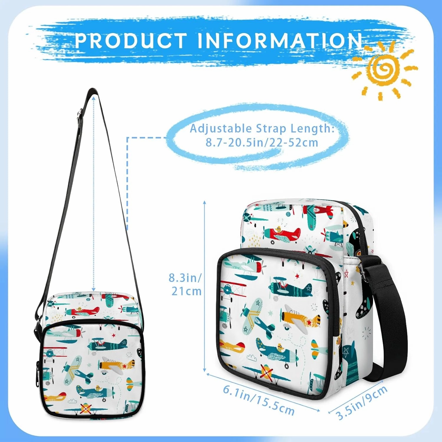 Small Crossbody Purses for Kids Age 4-12 Cute Little Messenger Bag Mini Shoulder Bag Wallet Purse for Boys Girls Travel