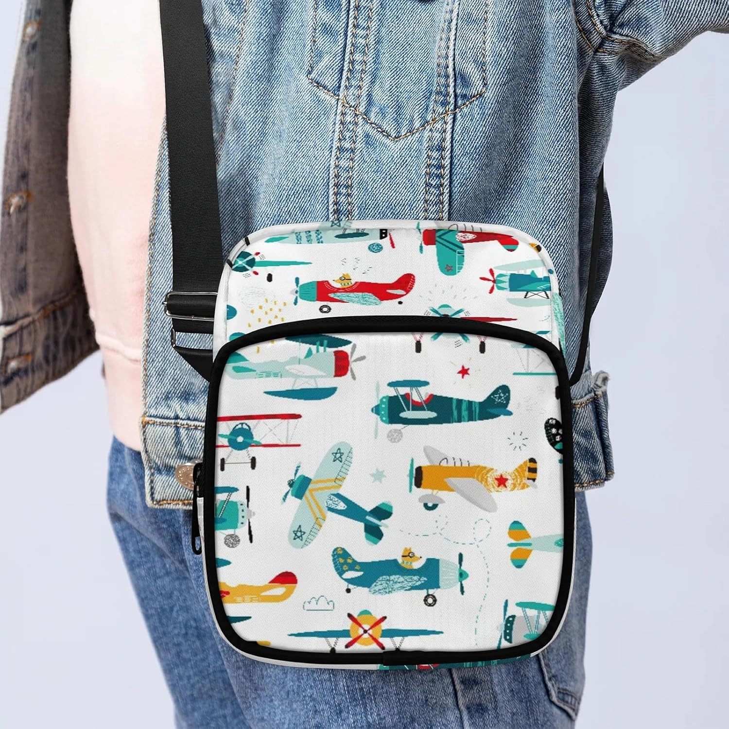 Small Crossbody Purses for Kids Age 4-12 Cute Little Messenger Bag Mini Shoulder Bag Wallet Purse for Boys Girls Travel